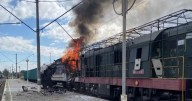 At least 1 dead and dozens injured as Russian drones strike a Ukrainian railway station