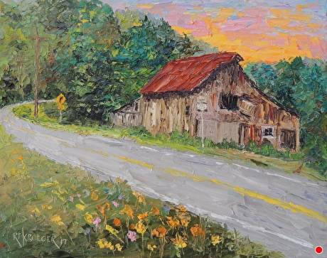 ArtsaRound Hosting Barn Painting Raffle to Support Pickaway County Art Students