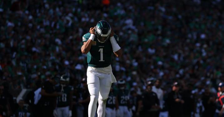 Handing out 10 awards from the Eagles