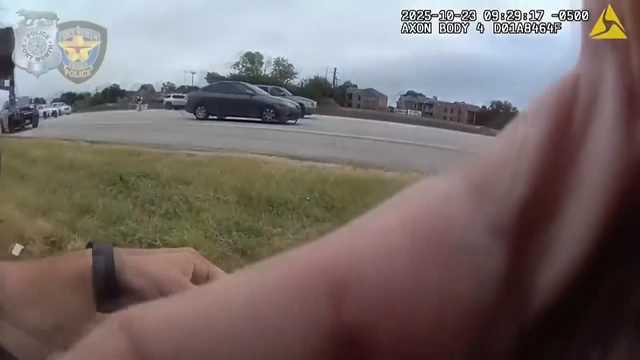 Dramatic video shows Fort Worth police and bystanders rescue baby trapped under SUV