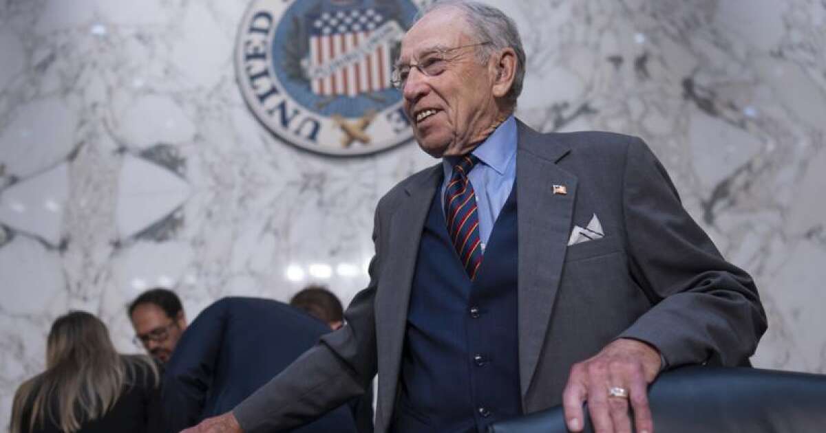 Grassley: Trump comes around to ‘realistic way’ to help ranchers