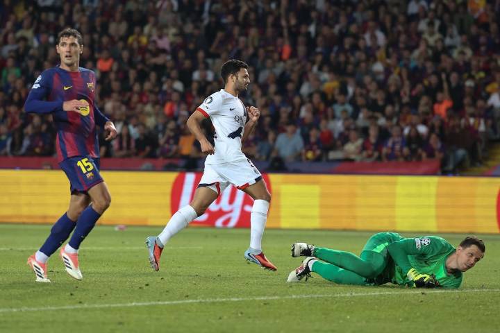 El partido del día. A Barcelona no le alcanzó con los lujos de Lamine Yamal y PSG se lo dio vuelta en la Champions League