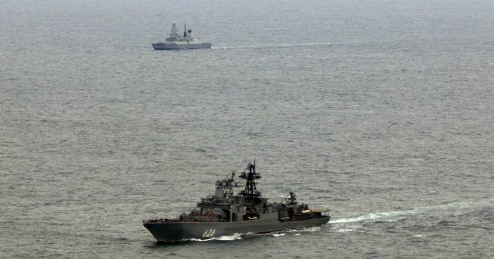 Russian warship in UK waters as Royal Navy deployed amid skyrocketing WW3 fears