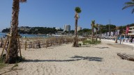 Magaluf afronta la segunda fase de la reforma del paseo litoral: demoliciones y "oasis" de palmeras, pero sin dunas