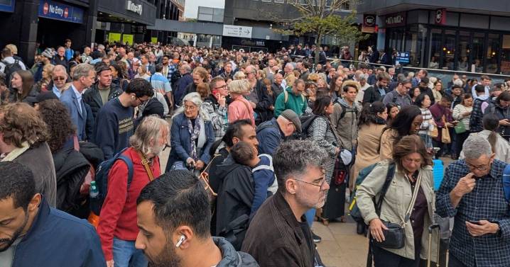 Euston Station evacuated and major police presence as services suspended