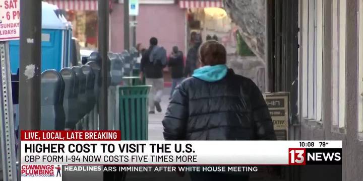 Foreign travelers have to pay more to visit the U.S.