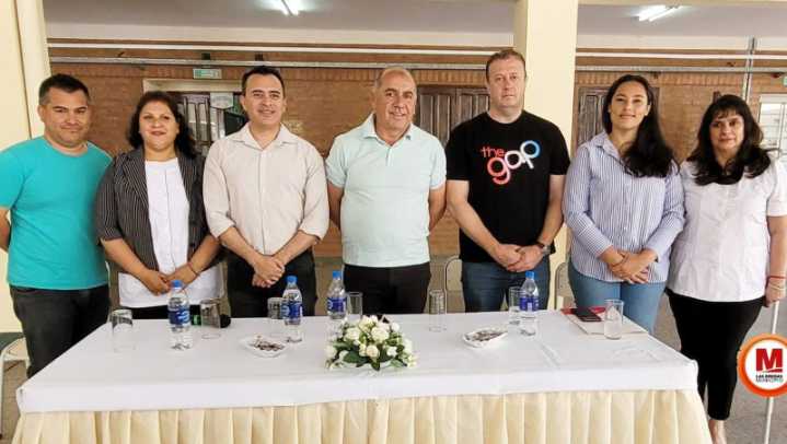 En Las Breñas, anunciaron la pavimentación de las calles que rodean a la escuela N°1004