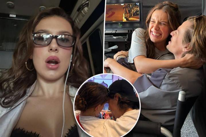 Millie Bobby Brown shares rare new glimpse of baby daughter in family snap with Jake Bongiovi