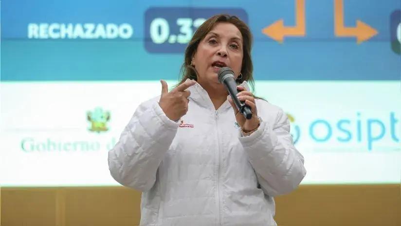 Dina Boluarte no asistirá a la audiencia sobre pedido de impedimento de salida del país, anuncia su abogado