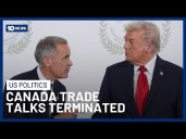 Trump Terminates All Trade Talks With Canada Over TV Advertisement