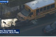 NJ bystanders hailed as heroes after dramatic school bus rescue
