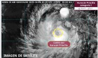 Tormenta tropical Priscilla se intensifica a Huracán Categoría 1