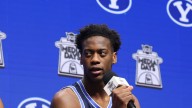 NBA draft not top of mind for Kansas' Peterson, BYU's Dybantsa