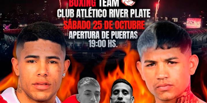 Nueva velada del River Boxing Team en el Microestadio
