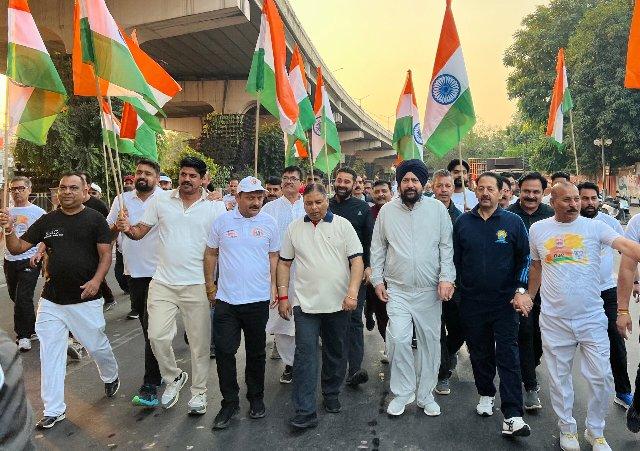 BJP organizes ‘Unity March’ on 150th birth anniversary of Sardar Vallabhbhai Patel