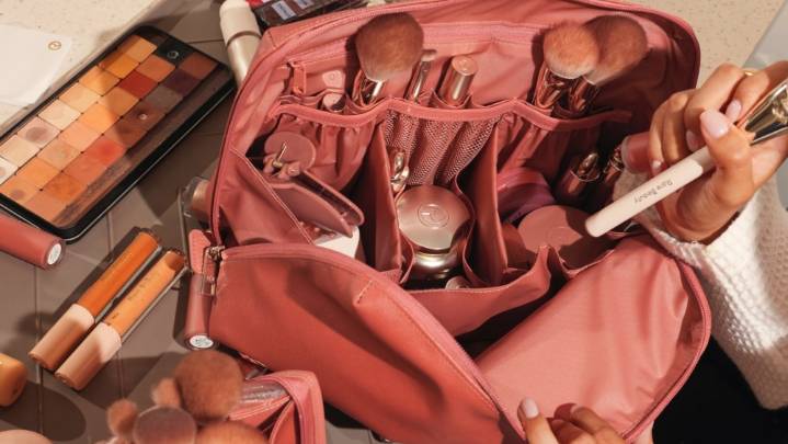 Rare Beauty and Béis's Beauty on-the-go Essentials Collection