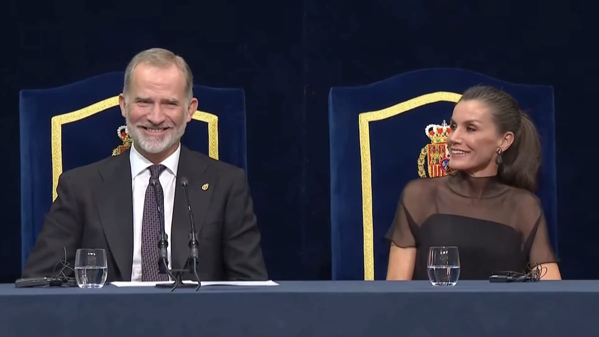 La broma de Leonor a Felipe VI en los Premios Princesa de Asturias: "Aún siendo hija de un 'boomer'..."