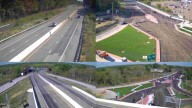 New cameras show traffic along NE Ohio's 'diverging diamond'
