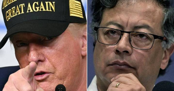 Trump acusa al presidente de Colombia de "fomentar" la producción de droga