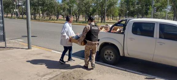 Decomisan 700 kilos de carne en operativo conjunto en Catriel