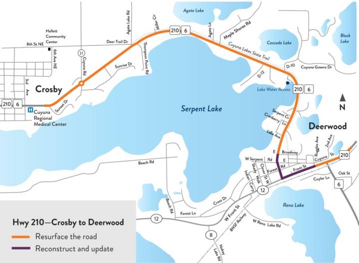 Learn about future Highway 210 project Oct. 29 at Deerwood City Hall