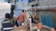 Abordan un barco a 600 millas de Canarias con 6.500 kilos de cocaína destinados al puerto de Vigo