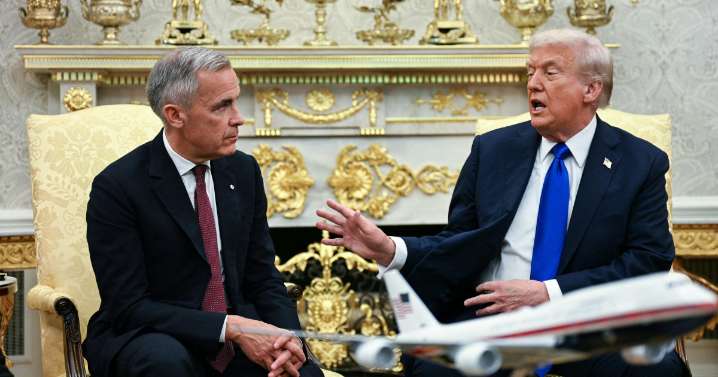 Trump, al primer ministro canadiense: «Los estadounidenses no quieren comprar coches que vienen de Canadá»