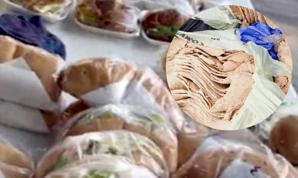 Polémica en Monterrey por supuestas tortas de “pollo” hechas con papel higiénico