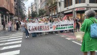 Las Palmas de Gran Canaria se vuelca con Palestina: una marea solidaria recorre la ciudad