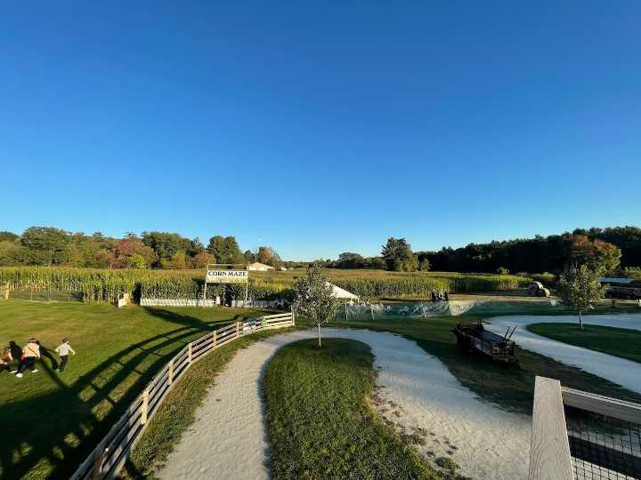 We took on West End Creamery’s patriotic corn maze (Video)