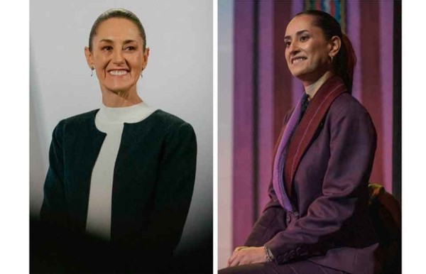 La presidenta de México es popular. También lo es su doble profesional