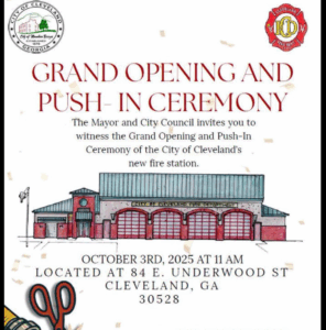 Cleveland Fire Station Grand Opening Friday