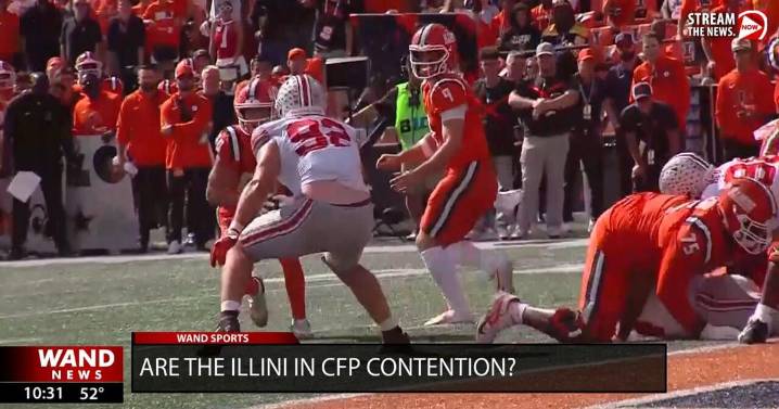 Could Illinois be in College Football Playoff Contention?