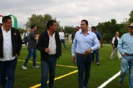 Supervisa Javier Díaz rehabilitación del parque Carlos R. González