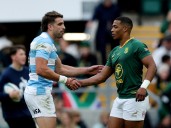 Los Pumas cambiaron su imagen y se lucieron en Londres, aunque no pudieron impedir el título de Sudáfrica en el Rugby Championship