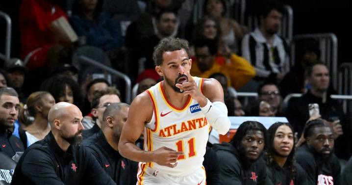 Hawks’ Trae Young to miss NBA Cup matchup, officially out against Pacers