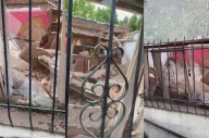 Una familia santarroseña pide ayuda por un derrumbe en su vivienda