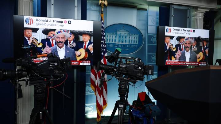 Trump and GOP leaders keep posting AI slop