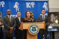 Lieutenant Governor and Other Officials Provide Halloween Safety Tips at West Hartford Press Conference