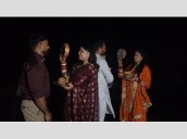In Pictures: Karva Chauth celebrations illuminate Sukhna lake in Chandigarh Photo Source: Babushahi Bureau [ FULL VIEW ]