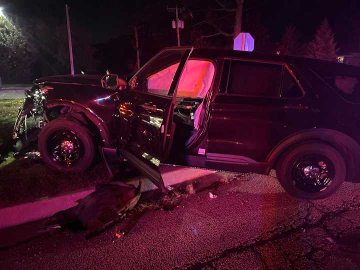 Two vehicle crash involving St. Joseph County Police Officer