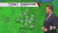Cooler weather on the way, with rain, how cool will it be?