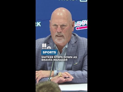 Snitker steps down as Braves manager