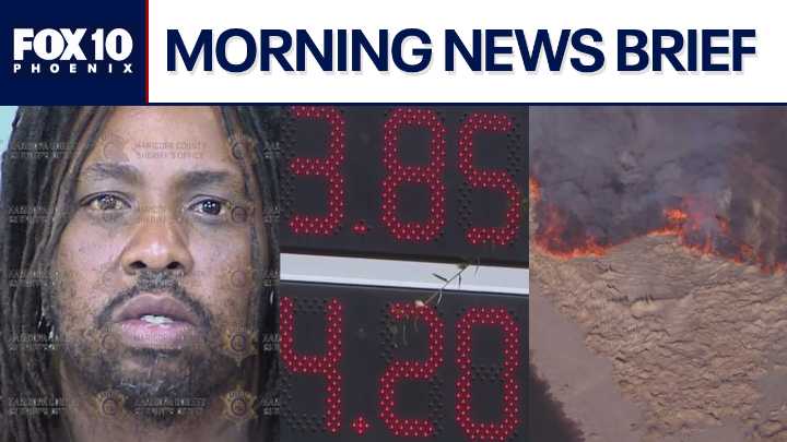 Child killed in I-10 crash; prescribed burn in Phoenix