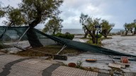 Once heridos y un bañista ahogado en Cataluña por las fuertes ráfagas de viento de la borrasca Benjamín