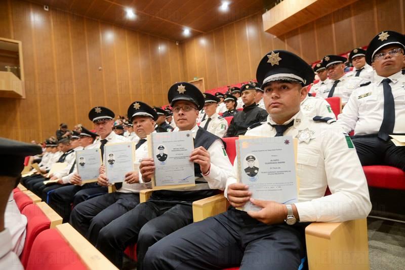 Profesionalización policial fortalece seguridad publica