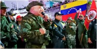 El régimen de Maduro activa un “plan de defensa” en Venezuela ante el vuelo de bombarderos de Estados Unidos en el Caribe