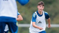 El juvenil Enzo Pérez, la gran novedad en el tercer entrenamiento de Carrión en el Real Oviedo