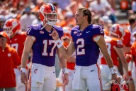 Clemson QB Cade Klubnik out vs. SMU with injury; Christopher Vizzina starts
