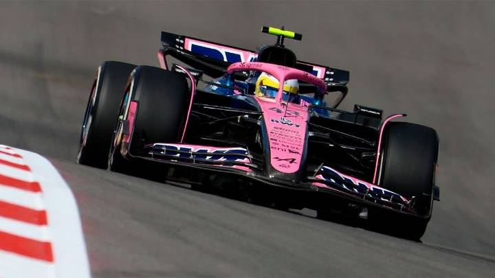 Franco Colapinto finalizó 16º en la única práctica del fin de semana del GP de Estados Unidos